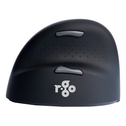 R-Go Pele HE ergonomiczna myszka lewa Bluetooth sidabrina