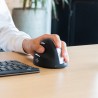 R-Go Tools Ergonomiczna mysz R-Go HE mysz rozmiar duży, leworęczna, bezprzewodowa, czarna
