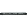 Intellinet Patch panel 19'' 24 porty STP kat. 6 czarny