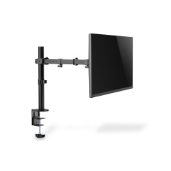 Uchwyt biurkowy pojedynczy (zacisk) 1xLCD max. 32"max. 8kg uchylno-obrotowy