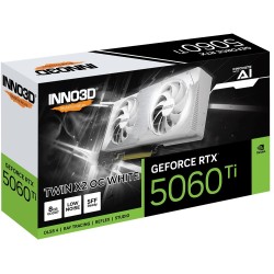 Karta graficzna INNO3D RTX 5060 Ti Twin X2 OC WHITE 8GB