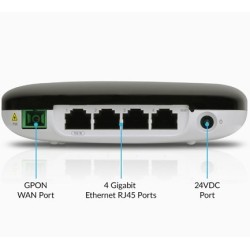 Ubiquiti UF-WIFI router bezprzewodowy Gigabit Ethernet Czarny