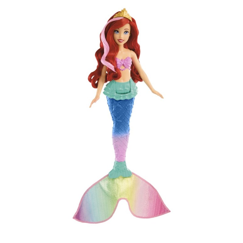Disney Mała Syrenka Arielka Lalka Zmienia Kolor HPD43 Disney Mała Syrenka Arielka Lalka Zmienia Kolor HPD43