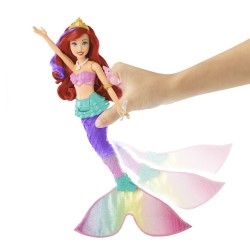 Disney Mała Syrenka Arielka Lalka Zmienia Kolor HPD43