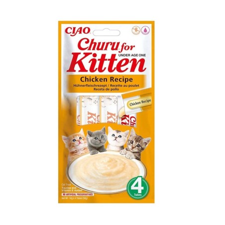 INABA CAT CHURU KITTEN CHICKEN 4x14g (56g)