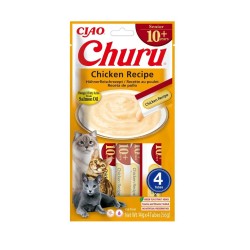 INABA CAT CHURU SENIOR CHICKEN 4x14g (56g)