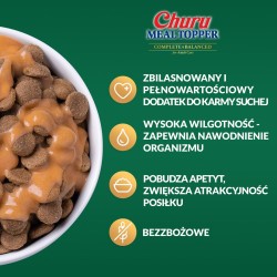 INABA DOG MEAL TOPPER CHICKEN SALMON 4x14g 56g