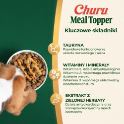 INABA DOG MEAL TOPPER CHICKEN SALMON 4x14g 56g
