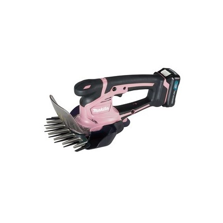 MAKITA.NOŻYCE DO TRAWY I ŻYW.12V UM600DSAP 1x2,0Ah RÓŻOWE
