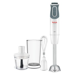 Tefal Optichef HB6431 0,8 l Blender immersyjny 800 W Kwarc metaliczny, Biały