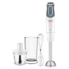 Tefal Optichef HB6431 0,8 l Blender immersyjny 800 W Kwarc metaliczny, Biały
