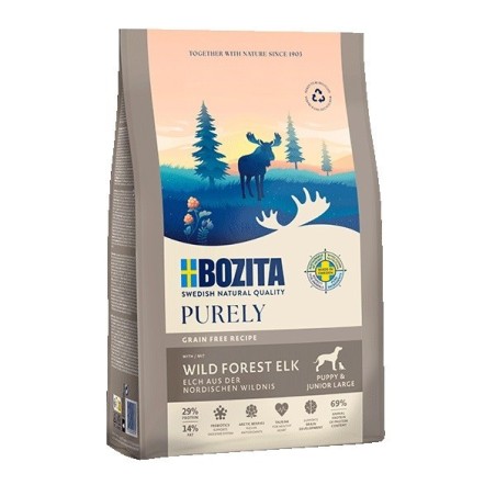 BOZITA Purely łoś szczenięta i junior duże rasy 11 kg
