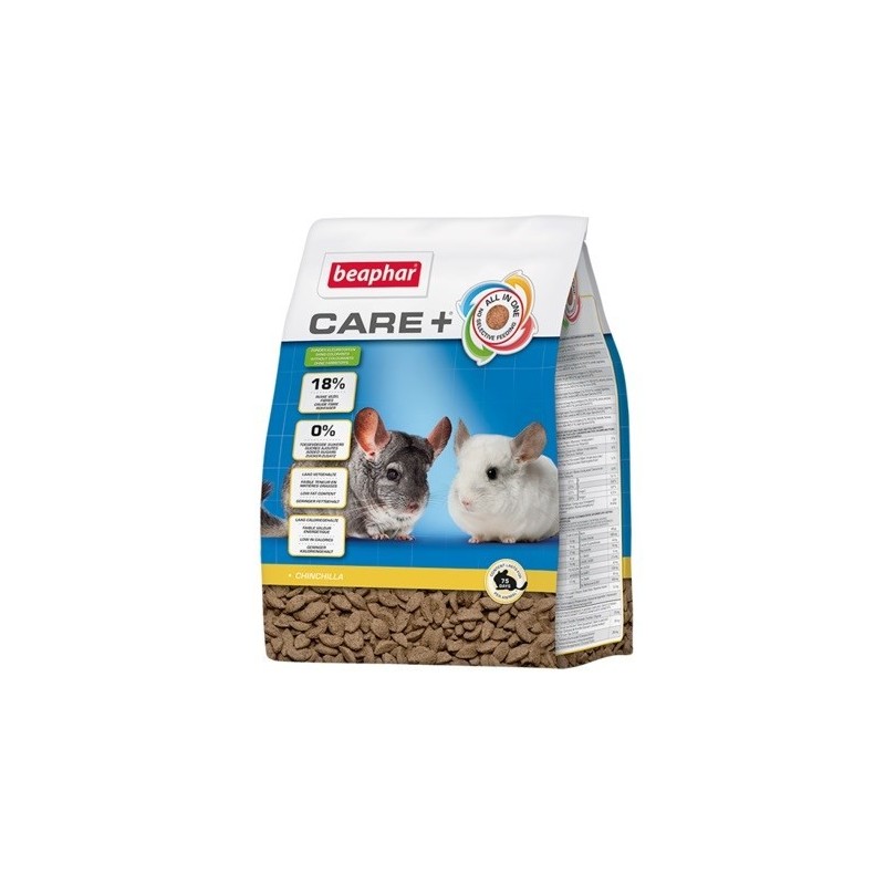 BEAPHAR Care+ - pokarm dla szynszyli - 1,5kg BEAPHAR Care+ - pokarm dla szynszyli - 1,5kg
