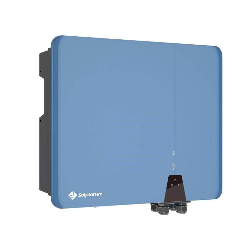 Falownik hybrydowy Solplanet // ASW08kH-T3, 3-fazowy, 8kW, 3 MPPT, rozłącznik DC, komunikacja WLAN/LAN i RS485, współpraca z Falownik hybrydowy Solplanet // ASW08kH-T3, 3-fazowy, 8kW, 3 MPPT, rozłącznik DC, komunikacja WLAN/LAN i RS485, współpraca z