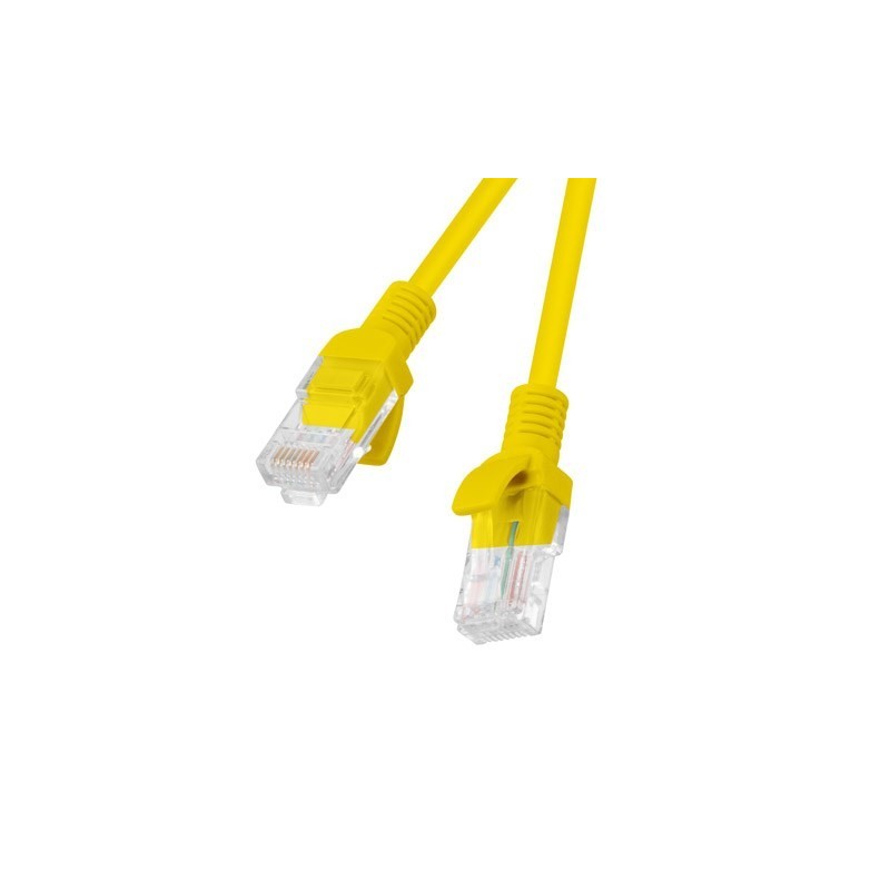 PATCHCORD KAT.5E UTP 2M ŻÓŁTY FLUKE PASSED LANBERG 10-PACK PATCHCORD KAT.5E UTP 2M ŻÓŁTY FLUKE PASSED LANBERG 10-PACK