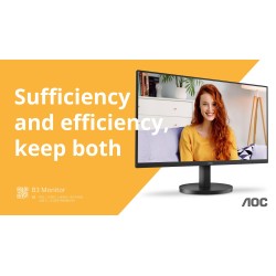 AOC B3 U27B3CF monitor komputerowy 68,6 cm (27") 3840 x 2160 px 4K Ultra HD LCD Czarny