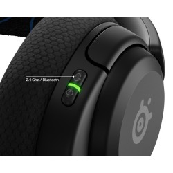 Zestaw słuchawkowy SteelSeries Arctis Nova 5P Wireless Bezprzewodowy Opaska na głowę Gaming USB Type-C Bluetooth Czarny