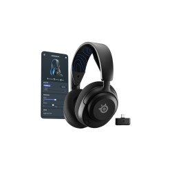 Zestaw słuchawkowy SteelSeries Arctis Nova 5P Wireless Bezprzewodowy Opaska na głowę Gaming USB Type-C Bluetooth Czarny