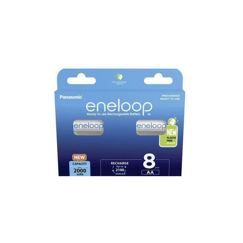 PANASONIC ENELOOP AA 2000mAh 8 szt PANASONIC ENELOOP AA 2000mAh 8 szt