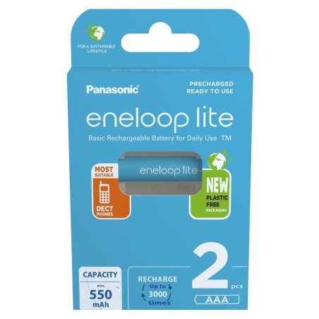 PANASONIC ENELOOP LITE AAA 550mAh 2 szt