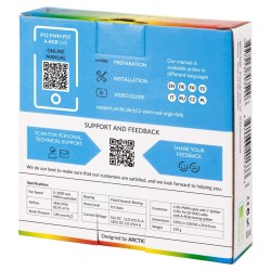 Wentylator Arctic P12 PWM PST A-RGB 120mm (White)
