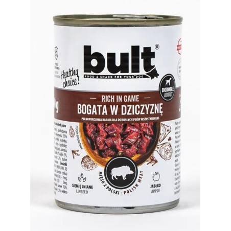 BULT Puszka bogata w dziczyznę 800g