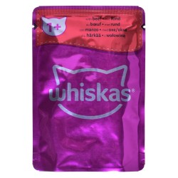 WHISKAS Klasyczne posiłki w sosie - mokra karma dla kota - 80x85 g