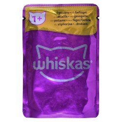 WHISKAS Klasyczne posiłki w sosie - mokra karma dla kota - 80x85 g