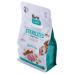 Brit Care Cat Grain-Free Sterilized Urinary - sucha karma dla kota - 400 g