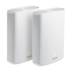 ZENWIFI AX HYBRID (XP4) AX1800/PW LINE 2 SET WHITE MESH WIFI 6