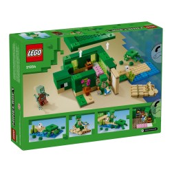 LEGO Minecraft 21254 Domek na plaży żółwi