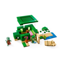LEGO Minecraft 21254 Domek na plaży żółwi