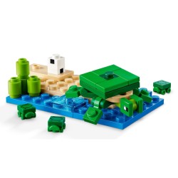 LEGO Minecraft 21254 Domek na plaży żółwi