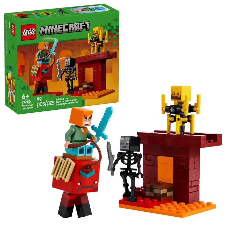 LEGO MINECRAFT 21266 Bitwa na moście Netheru LEGO MINECRAFT 21266 Bitwa na moście Netheru
