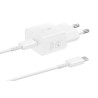 Ładowarka Samsung Power Adapter 25W USB-C Fast Charge 1m White