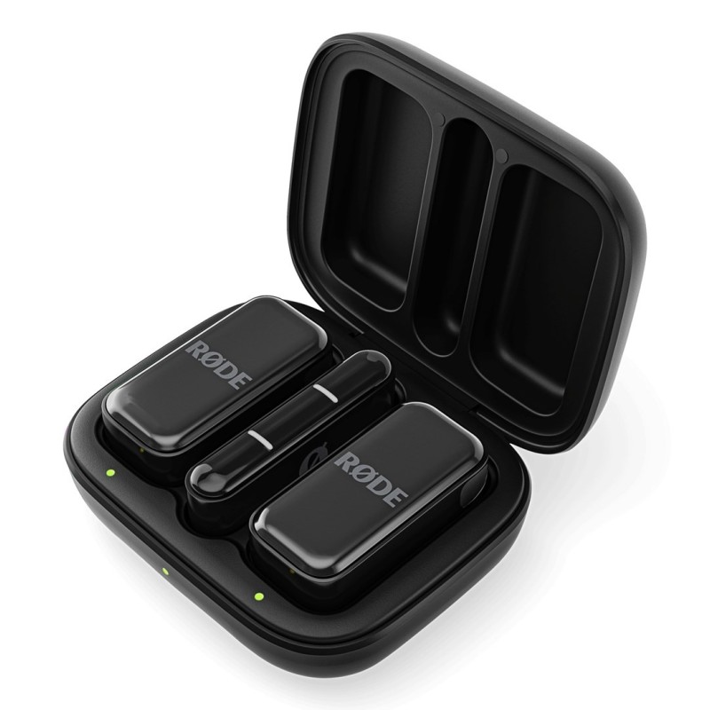 RODE Wireless Micro - 2-kanałowy cyfrowy system bezprzewodowy (USB-C, Czarny) RODE Wireless Micro - 2-kanałowy cyfrowy system bezprzewodowy (USB-C, Czarny)