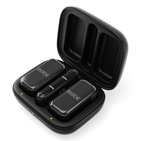 RODE Wireless Micro - 2-kanałowy cyfrowy system bezprzewodowy (USB-C, Czarny)