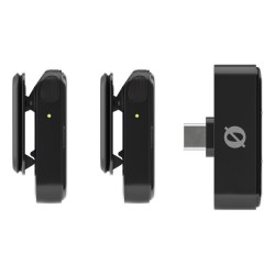 RODE Wireless Micro - 2-kanałowy cyfrowy system bezprzewodowy (USB-C, Czarny)