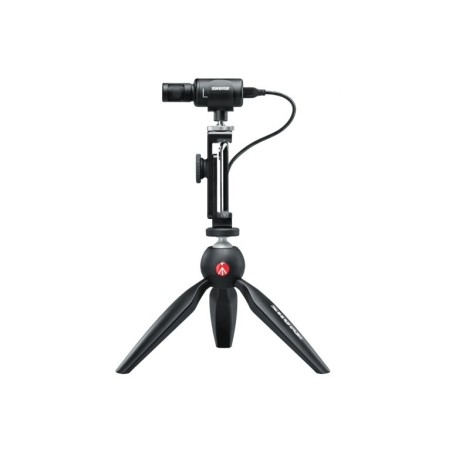 Shure | Mikrofon i zestaw wideo | MV88+DIG-VIDKIT | Czarny