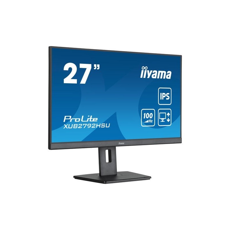 Monitor iiyama XUB2792HSU-B6 27IN FHD IPS BUSI/1920X1080 100HZ 0.4MS 250CD