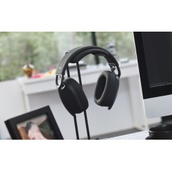 Logitech Zone Vibe 100 Zestaw słuchawkowy Bezprzewodowy Opaska na głowę Połączenia/muzyka Bluetooth Grafitowy