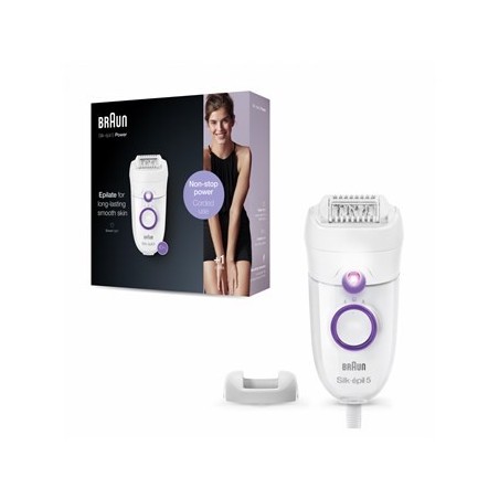 Depilator Braun SE5505P Silk-epil Biały