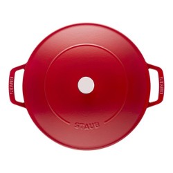 Głęboka patelnia z pokrywką STAUB 28 cm 40511-474-0