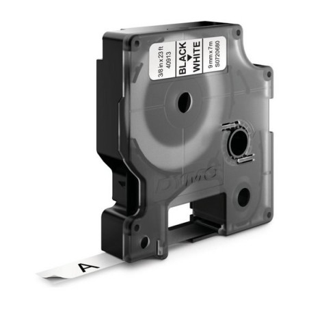Taśma barwiąca DYMO D1 9mmx7m czarny/biały S0720680 (9 mm )