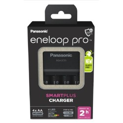 ŁADOWARKA PANASONIC SMARTPLUS + 4x AA ENELOOP PRO 2500 mAh