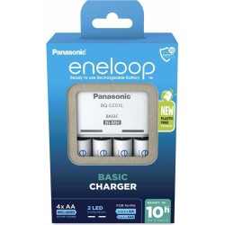 ŁADOWARKA PANASONIC BASIC + 4x AA ENELOOP 2000 mAh