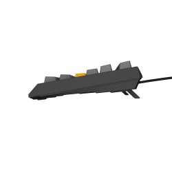GENESIS THOR 230 TKL klawiatura Gaming USB + RF Wireless + Bluetooth QWERTY Czarny, Niebieski, Szary, Pomarańczowy