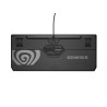 GENESIS THOR 230 TKL klawiatura Gaming USB + RF Wireless + Bluetooth QWERTY Czarny, Niebieski, Szary, Pomarańczowy