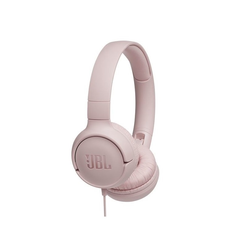 Słuchawki JBL Tune 500 (rożowe, nauszne, z wbudowanym mikrofonem) Słuchawki JBL Tune 500 (rożowe, nauszne, z wbudowanym mikrofonem)