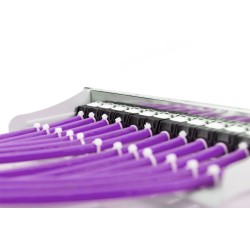 Digitus Kabel instalacyjny kat.6, U/UTP, Dca-s2,d2,a1, AWG 23/1, LSOH, 100m, fioletowy, karton